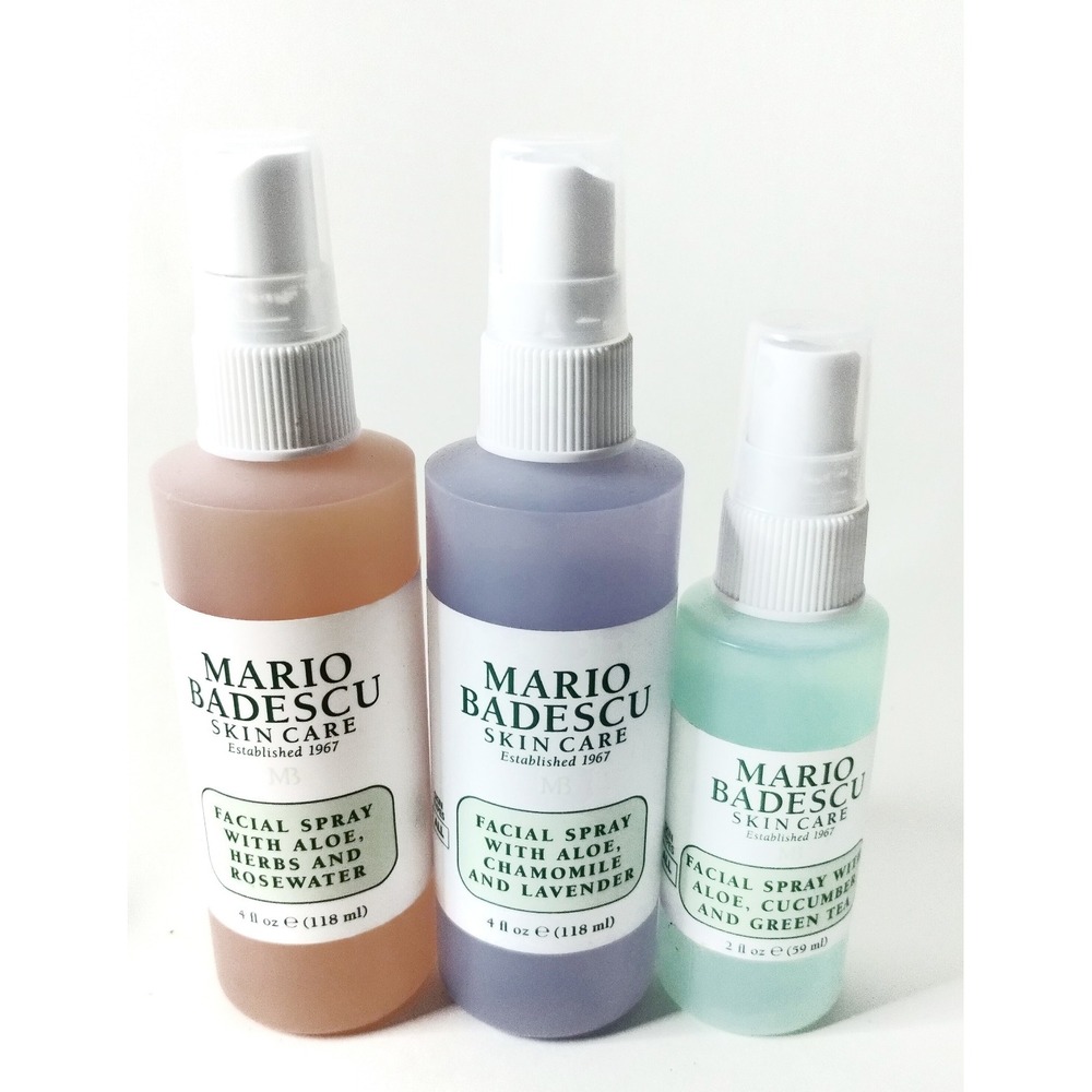 Mario Badescu Skin Care Facial‎ Spray  New 3 sprays